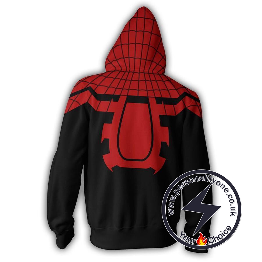 THE SUPERIOR SPIDER 3D Hoodies - ZIP UP - SPIDERMAN 3D